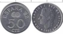 Продать Монеты Испания 50 сентаво 1980 Медно-никель
