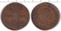 Продать Монеты Неаполь 10 торнеси 1798 Медь