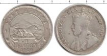 Продать Монеты Западная Африка 1 флорин 1920 Серебро