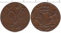Продать Монеты Нидерландская Индия 2 дьюита 1790 Медь