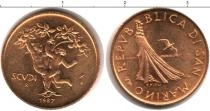 Продать Монеты Сан-Марино 1 скудо 1987 Золото