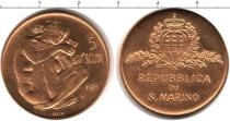 Продать Монеты Сан-Марино 5 скудо 1981 Золото