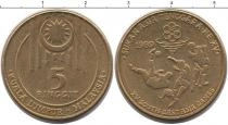 Продать Монеты Малайзия 5 рингит 1989 Медно-никель