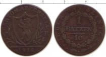 Продать Монеты Аппенцелль-Ауссероден 1 батзен 1816 Серебро