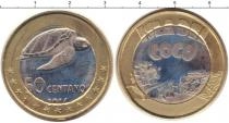 Продать Монеты Коста-Рика 50 сентаво 2014 Биметалл