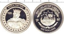 Продать Монеты Либерия 20 долларов 1997 Серебро