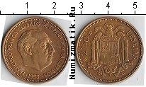 Продать Монеты Испания 2 1/2 песеты 1953 