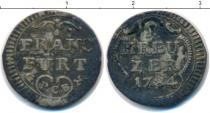 Продать Монеты Франкфурт 1 крейцер 1784 Серебро