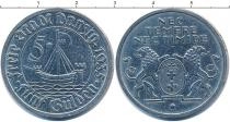 Продать Монеты Данциг 5 гульденов 1935 Медно-никель