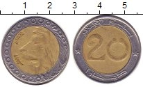 Продать Монеты Алжир 20 сантим 2009 Биметалл