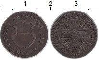 Продать Монеты Фрибург 2 1/2 раппа 1827 Серебро