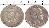 Продать Монеты Рейсс 1 талер 1868 Серебро