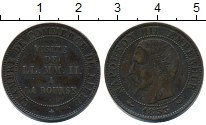 Продать Монеты Франция 5 сантим 1853 Бронза
