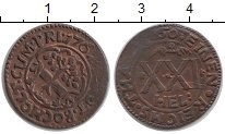 Продать Монеты Бохольт 21 геллер 1762 Медь