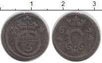 Продать Монеты Нордхайм 3 пфеннига 1674 Серебро