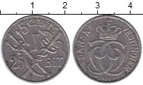 Продать Монеты Датская Индия 5 центов 1950 Медно-никель