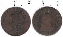 Продать Монеты Франция 2 торнуа 1634 Медь