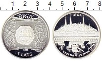 Продать Монеты Латвия 1 лат 2011 Серебро