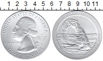 Продать Монеты США 1/4 доллара 2014 Серебро