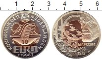 Продать Монеты Нидерланды 10 евро 1998 Серебро