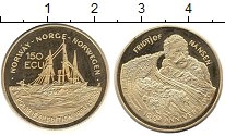 Продать Монеты Норвегия 150 экю 1993 Золото