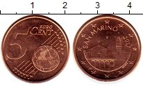 Продать Монеты Сан-Марино 5 евроцентов 2017 Медь