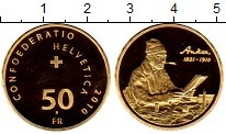 Продать Монеты Швейцария 50 франков 2010 Золото