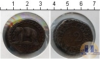 Продать Монеты Цейлон 1/12 риксдоллара 1811 Медь