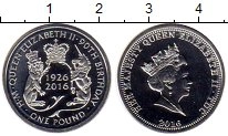 Продать Монеты Тристан-да-Кунья 1 фунт 2016 Серебро
