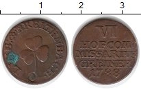 Продать Монеты Германия 6 крейцеров 1788 Медь