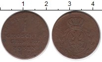 Продать Монеты Польша 1 грош 1818 Медь
