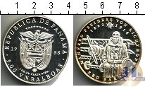Продать Монеты Панама 5 бальбоа 1988 Серебро