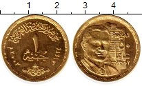 Продать Монеты Египет 1 фунт 2003 Золото