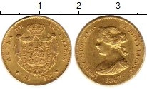 Продать Монеты Испания 20 лей 1867 Золото