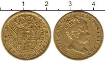 Продать Монеты Испания 20 лей 1839 Золото