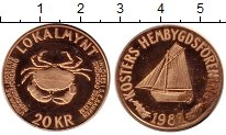 Продать Монеты Швеция 20 крон 1982 Бронза