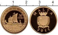 Продать Монеты Мальта 50 евро 2011 Золото