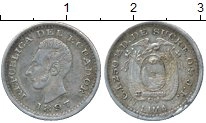 Продать Монеты Эквадор 1/2 динеро 1897 Серебро