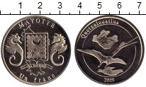 Продать Монеты Майотта 1 франк 2019 Медно-никель