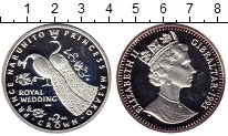 Продать Монеты Гибралтар 2 кроны 1993 Серебро