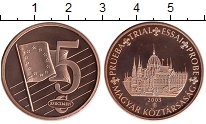 Продать Монеты Венгрия 5 евроцентов 2003 Бронза