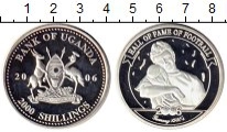 Продать Монеты Уганда 2000 шиллингов 2006 Серебро