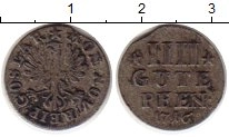 Продать Монеты Гослар 4 пфеннига 1716 Серебро