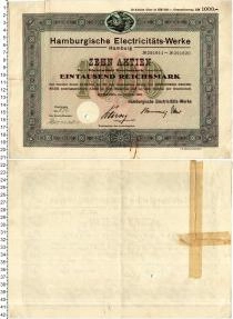 Продать Банкноты Веймарская республика 1000 марок 1931 
