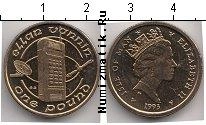 Продать Монеты Остров Мэн 1 фунт 1990 