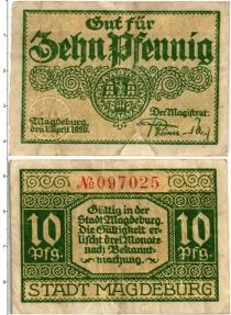 Продать Банкноты Германия : Нотгельды 10 пфеннигов 1920 