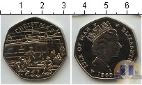 Продать Монеты Остров Мэн 50 пенсов 1989 Медно-никель