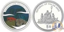Продать Монеты Палау 5 долларов 2003 Серебро