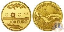 Продать Монеты Финляндия 100 евро 2002 Золото