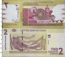 Продать Банкноты Судан 2 фунта 2011 